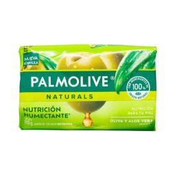 PALMOLIVE JABON OLIVA Y ALOE VERA 110G