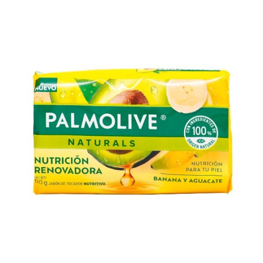 PALMOLIVE JABON BANANA Y AGUACATE 110 G