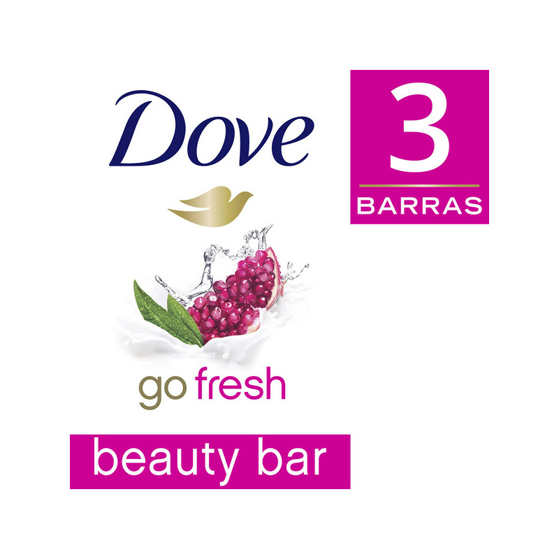 DOVE JABON REVIGORIZANTE 90G 3 UNIDADES
