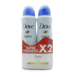 DOVE DESODORANTE SPRAY ORIGINAL 150 ML 2 UNIDADES