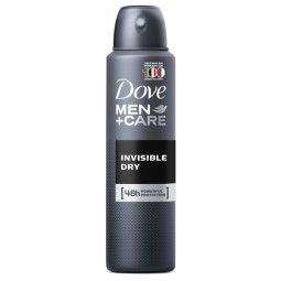 DOVE DESODORANTE SPRAY MEN INVISIBLE DRY 150 ML