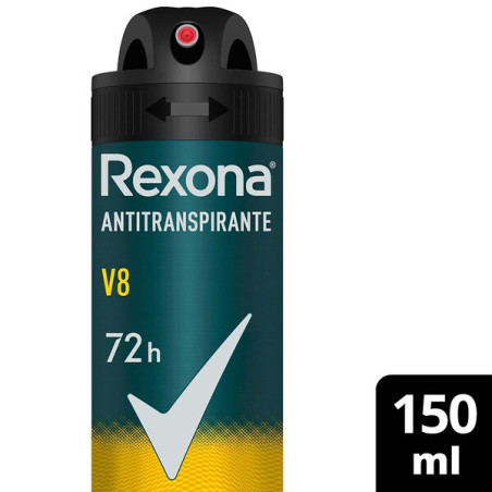REXONA DESODORANTE AEROSOL MEN V8 150 ML