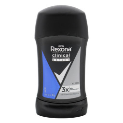 REXONA DESODORANTE BARRA CLINICAL MEN EXPERT CLEAN 46 G