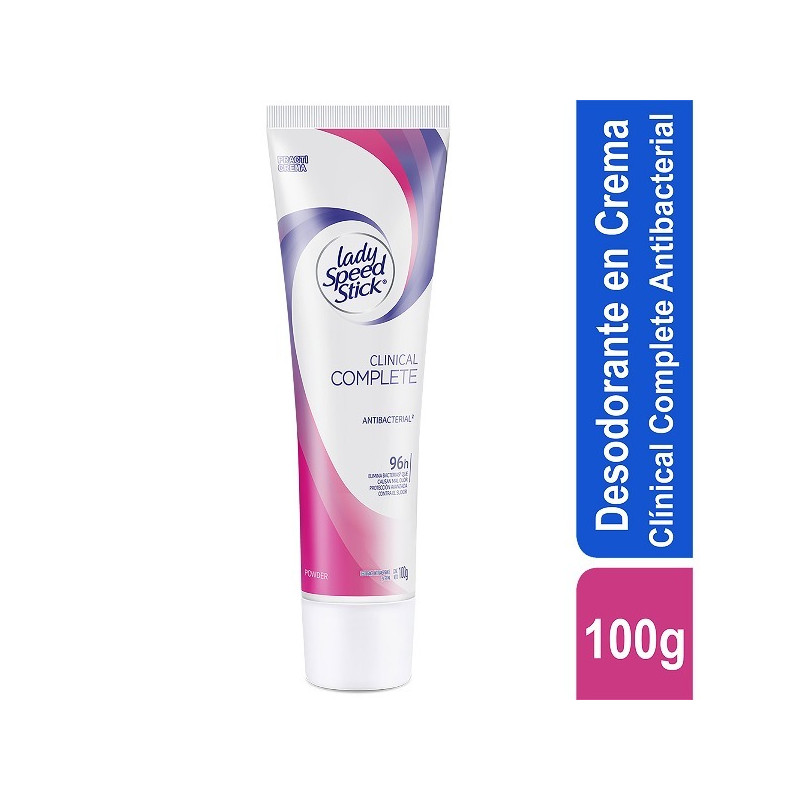 LADY SPEED STICK DESODORANTE CREMA CLINICAL PRACTITUBO 100 G