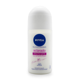 NIVEA DESODORANTE ROLLON ACLARADO EFECTO SATIN 50 ML