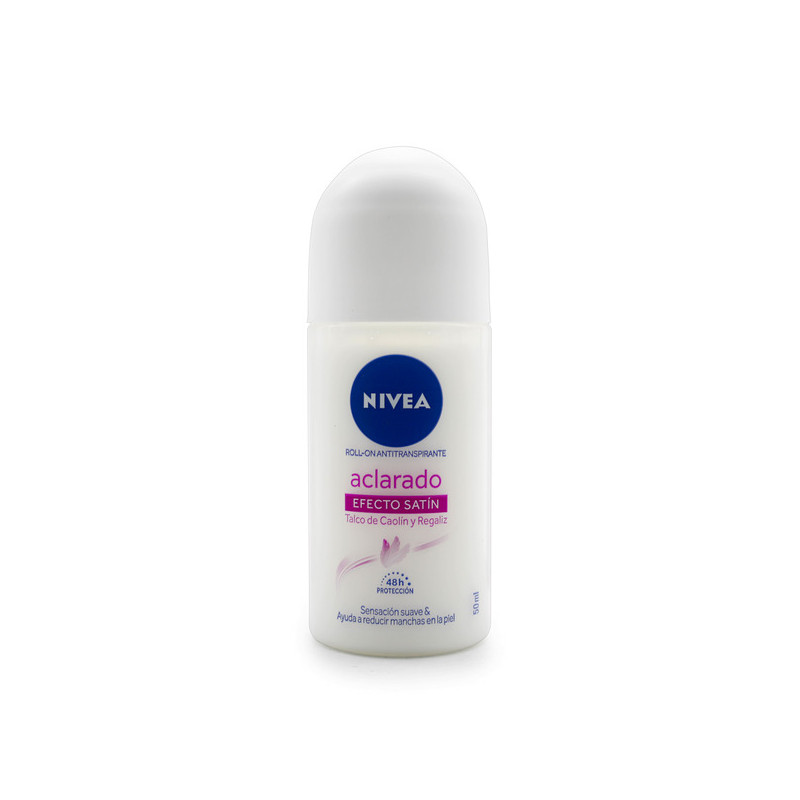 NIVEA DESODORANTE ROLLON ACLARADO EFECTO SATIN 50 ML