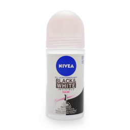 NIVEA DESODORANTE ROLLON MEN INVISIBLE BLACK&WHITE 50 ML