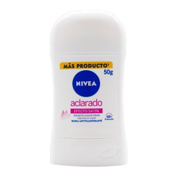 NIVEA DESODORANTE BARRA ACLARADO SATIN 50 G