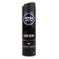 NIVEA DESODORANTE SPRAY MEN DEEP BLACK CARBON 150 ML