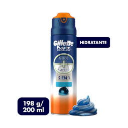 GILLETTE GEL DE AFEITAR FUSION PROGLIDE SMOOTH 200 ML