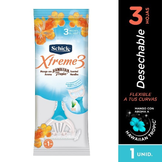 MAQUINA DE AFEITAR SCHICK XTREME3 HAWAIIAN