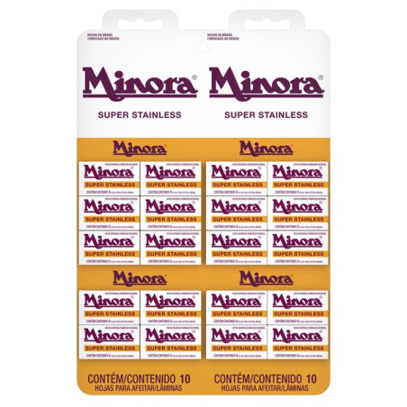 MINORA CUCHILLA 5 UNIDADES