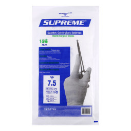 GUANTE QUIRURGICO ESTERIL SUPREME 1 PAR TALLA 7.5 PROTEX