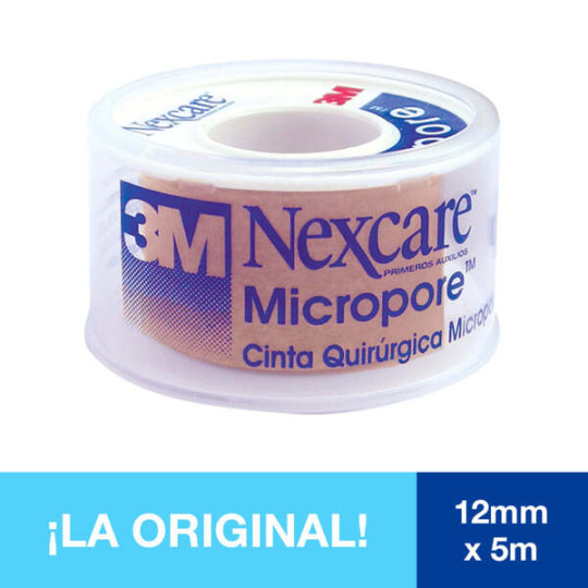 MICROPORE PIEL 1/2X5 DISPENSADOR NEXCARE