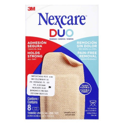 CURAS NEXCARE DUO ROD-COD 8 UNIDADES