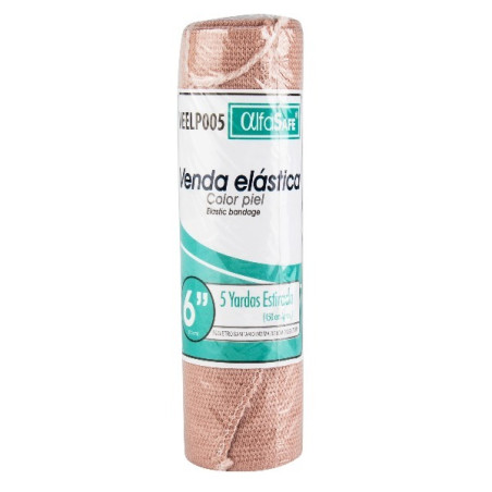 VENDA ELASTICA ALFASAFE 6X5 PIEL