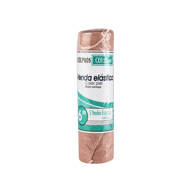 VENDA ELASTICA ALFASAFE 6X5 PIEL