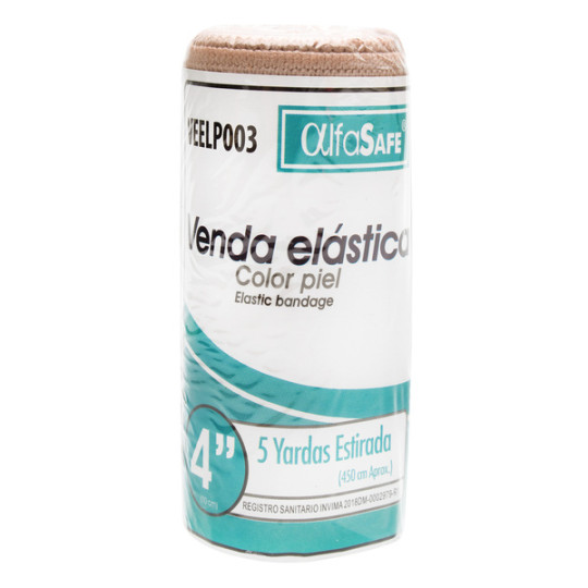 VENDA ELASTICA ALFASAFE 4X5 PIEL