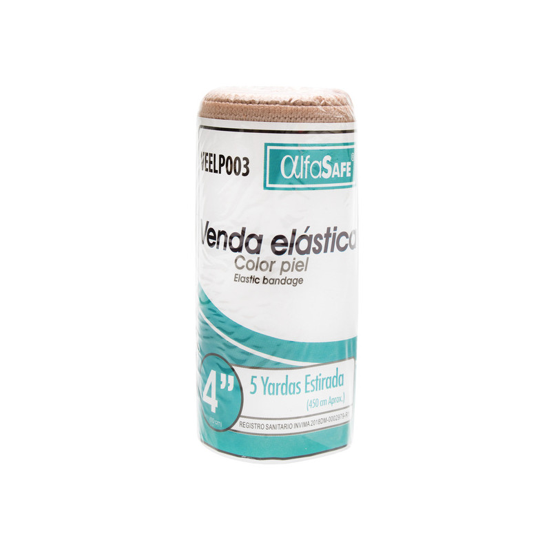VENDA ELASTICA ALFASAFE 4X5 PIEL