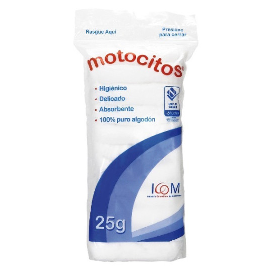 ALGODON MOTOCITOS 25 G ICOM
