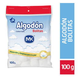 ALGODON 100 G MOTAS MK