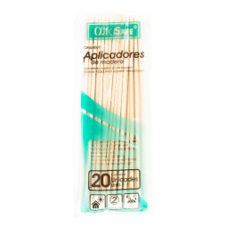 APLICADORES DE ALGODON 20 UNIDADES