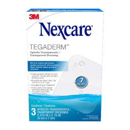 TEGADERM APOSITO TRANSPARENTE 3 UNIDADES