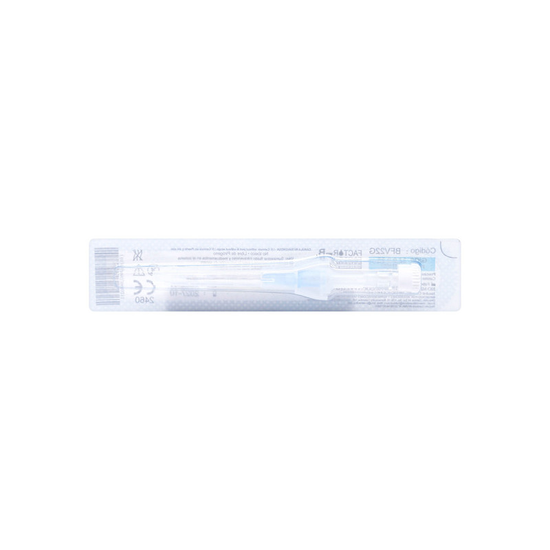 CATETER CANULA INTRAVENOSA 22G UND ICOM           