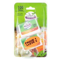 MENOCAL STEVIA 100 +100 TABLETAS