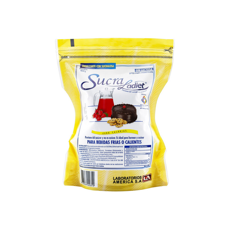 LADIET SUCRA POLVO 453 G