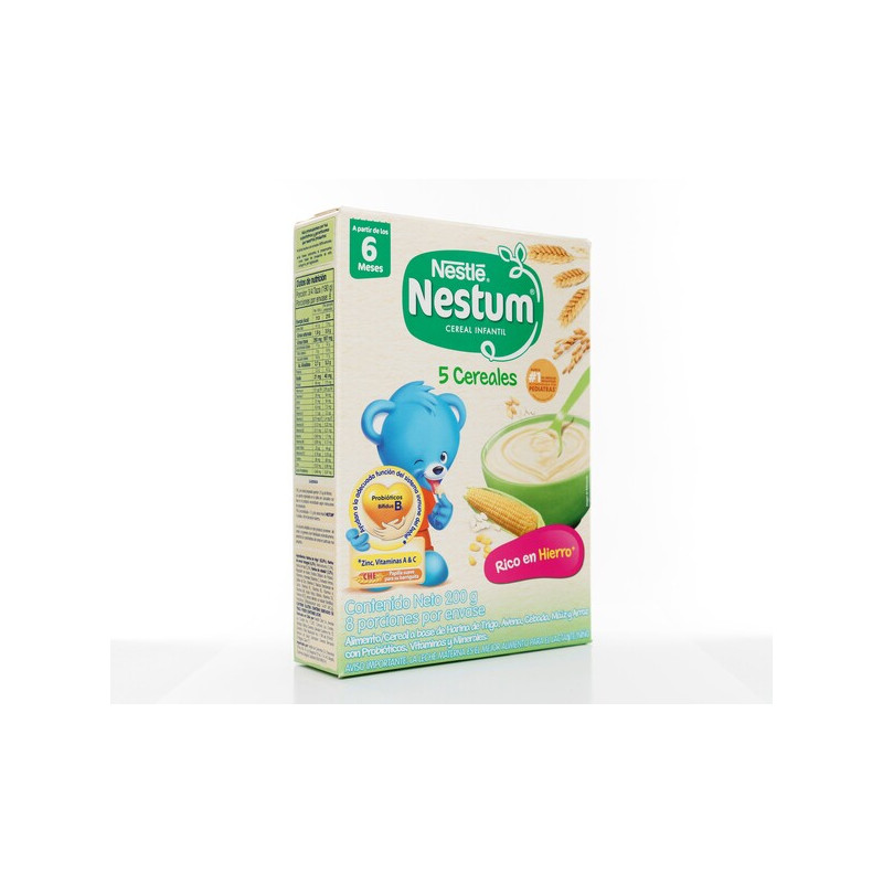 NESTUM +6 MESES 5 CEREALES 200 G