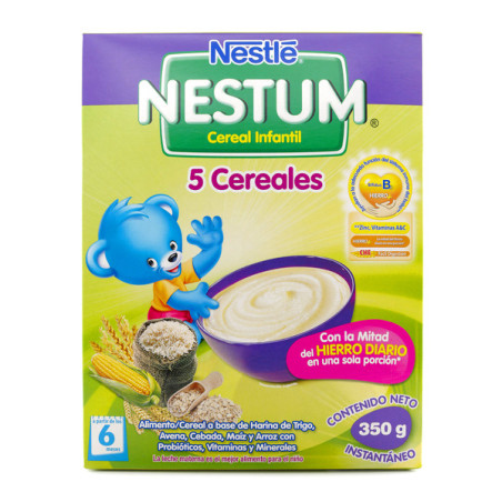 NESTUM +6 MESES 5 CEREALES 350 G