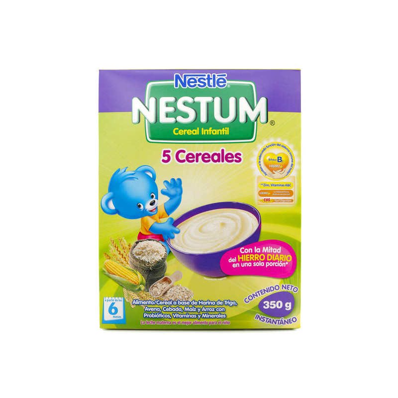 NESTUM +6 MESES 5 CEREALES 350 G
