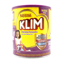 KLIM 1+ DESLACTOSADA 800 G