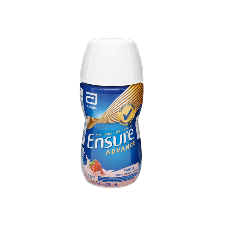 ENSURE ADVANCE LIQUIDO FRESA 220 ML