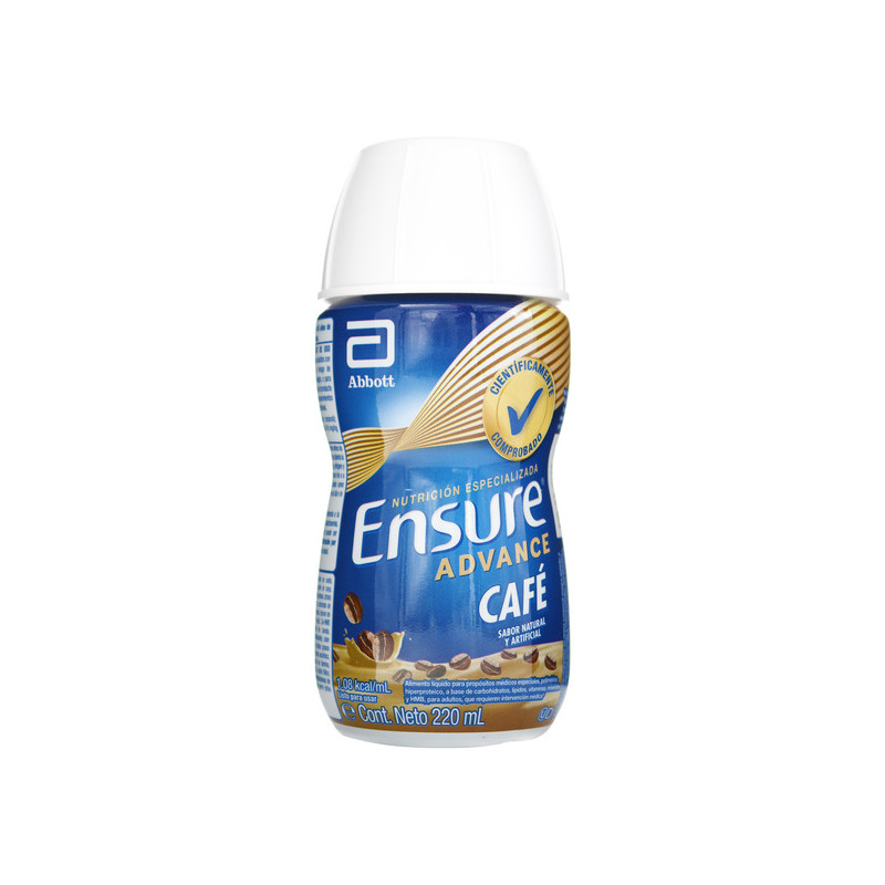 ENSURE ADVANCE LIQUIDO CAFE 220 ML