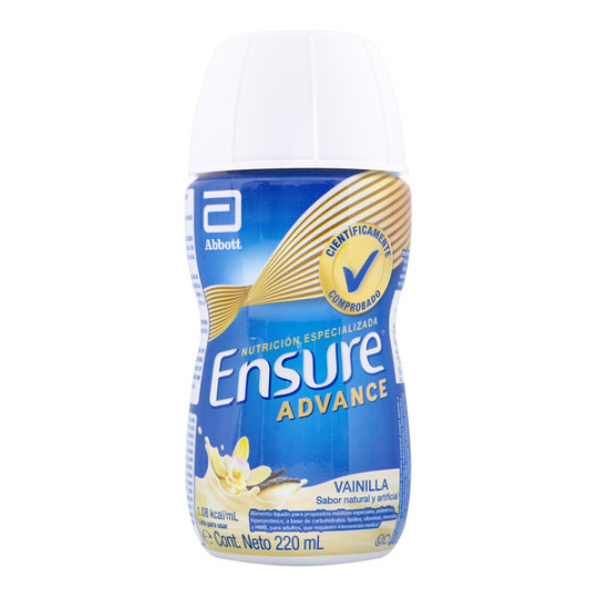 ENSURE ADVANCE LIQUIDO VAINILLA 220 ML