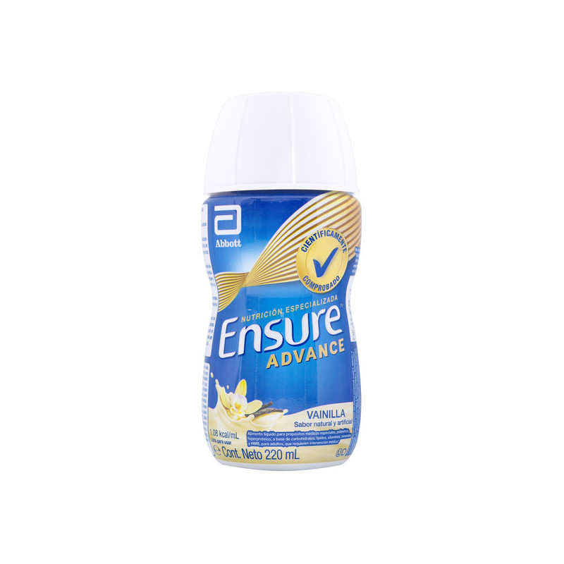 ENSURE ADVANCE LIQUIDO VAINILLA 220 ML