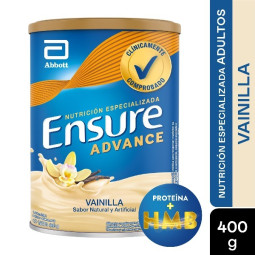 ENSURE ADVANCE VAINILLA 400 G