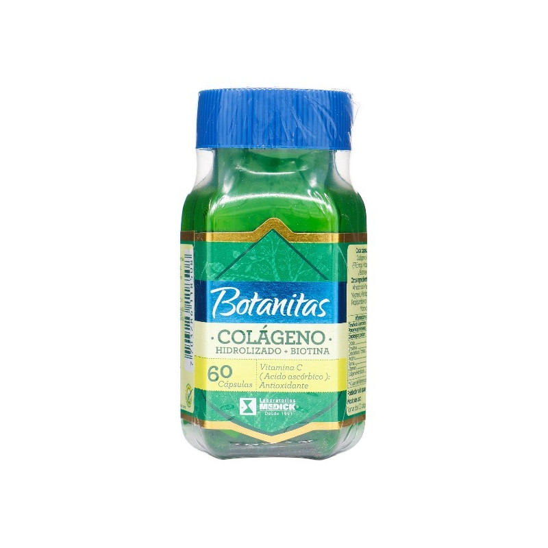 COLAGENO HIDROLIZADO + BIOTINA 60 CAPSULAS MEDICK