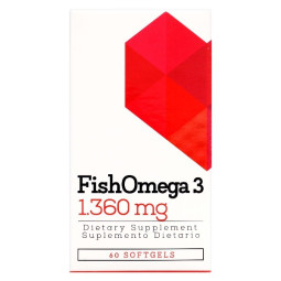 OMEGA 3 FISH 1.360 MG 60 SOFTGELS