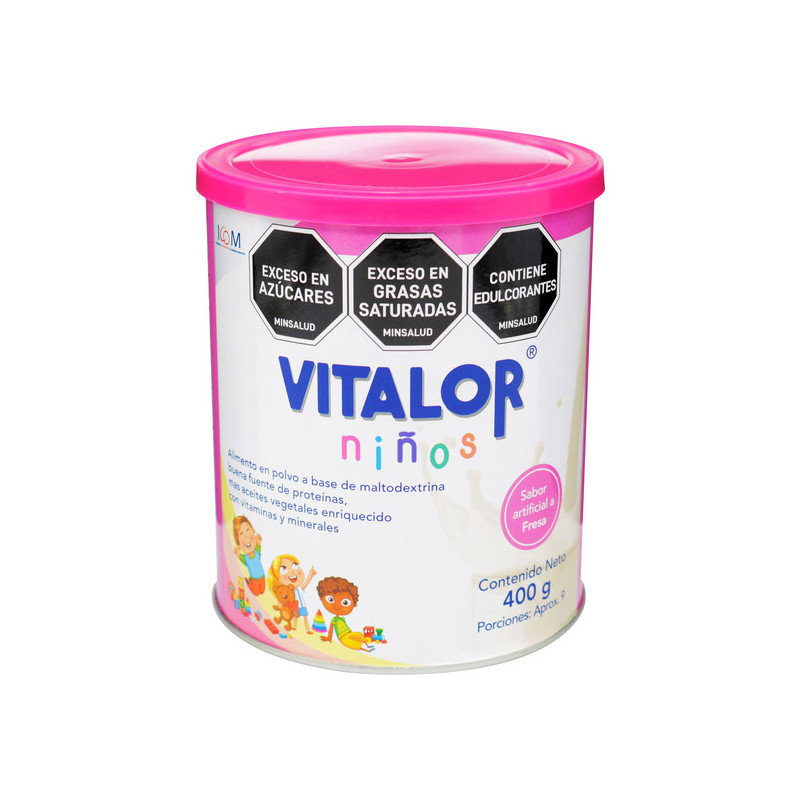 VITALOR NIÑOS FRESA 400 G