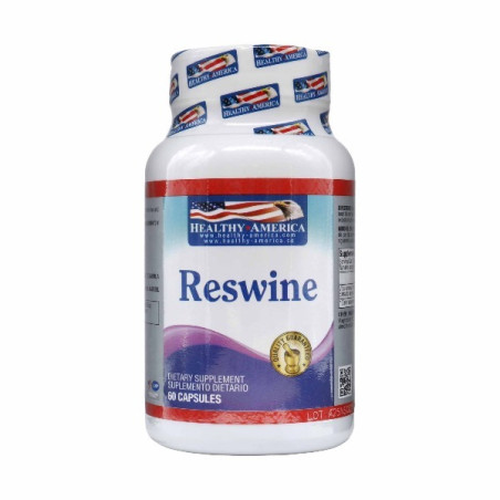 RESWINE RESVERATROL 260 MG 60 CAPSULAS HEALTHY AMERICA