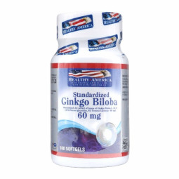 GINKGO BILOBA 60 MG 100 SOFTGELS HEALTHY