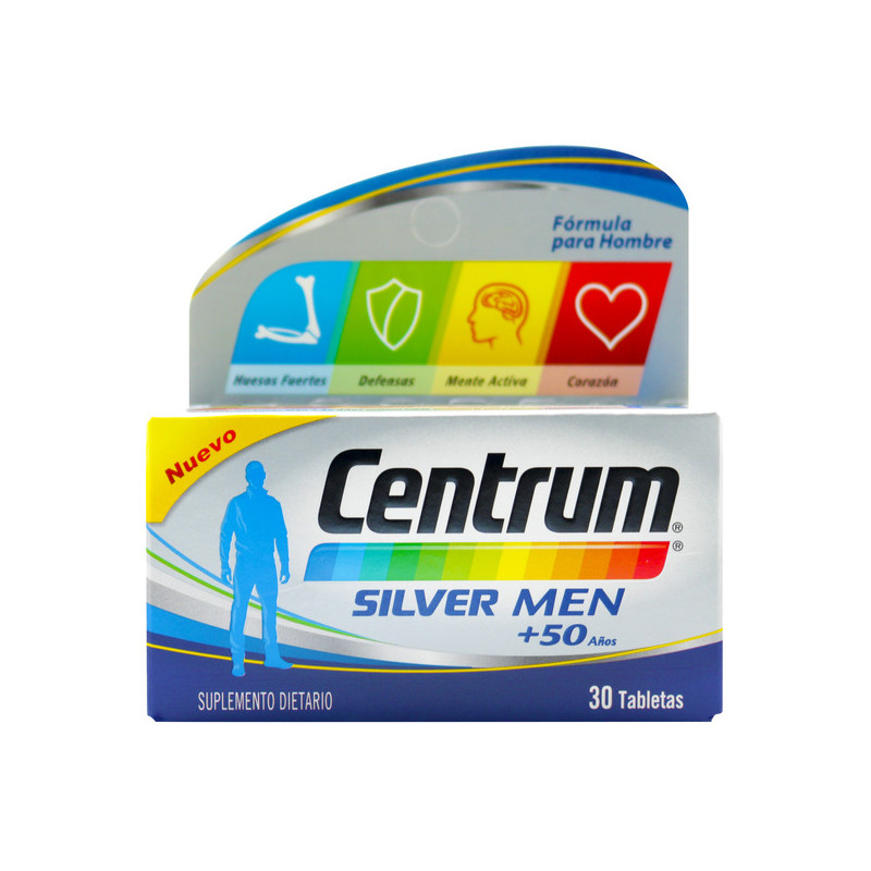 CENTRUM SILVER MEN 30 TABLETAS
