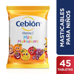 CEBION MINIS 45 TABLETAS MASTICABLES