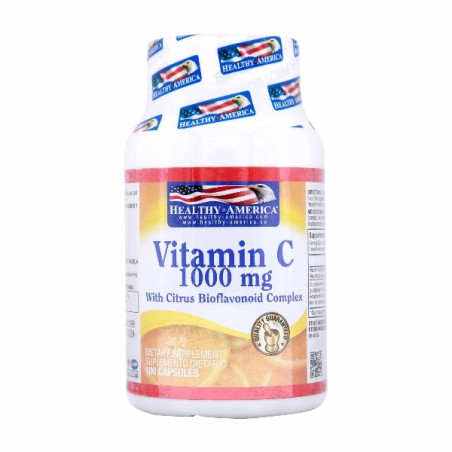 VITAMINA C 1000 MG 100 CAPSULAS HEALTHY AMERICA