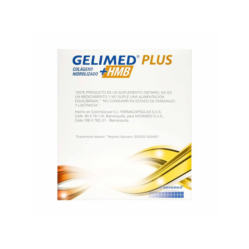 GELIMED PLUS HMB 13.3G 30 SOBRES