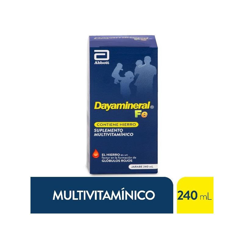 DAYAMINERAL FE JARABE 240 ML