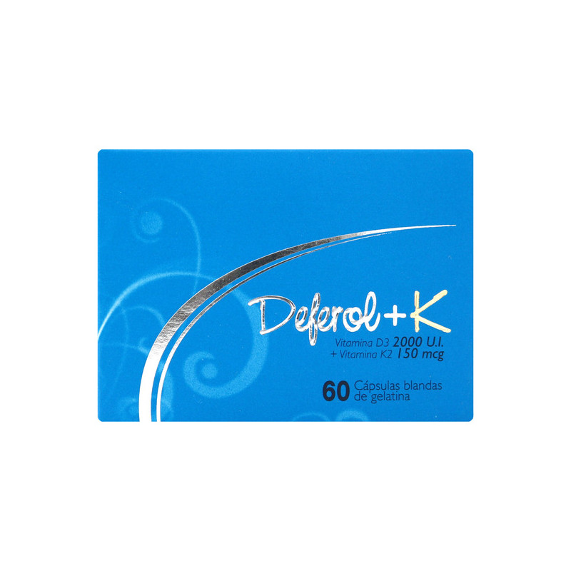 DEFEROL K 2000 UI + 150 MCG 60 CAPSULAS BLANDAS
